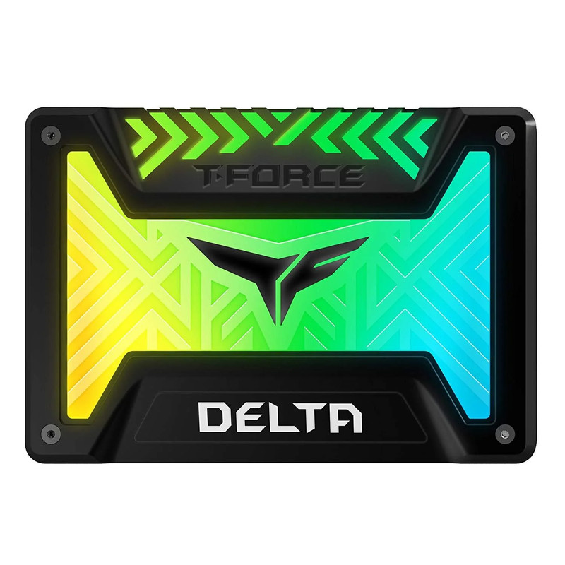 Team Group T-Force Delta S RGB 1TB 2.5" 5V Internal SATA SSD - Black - مساحة تخزين